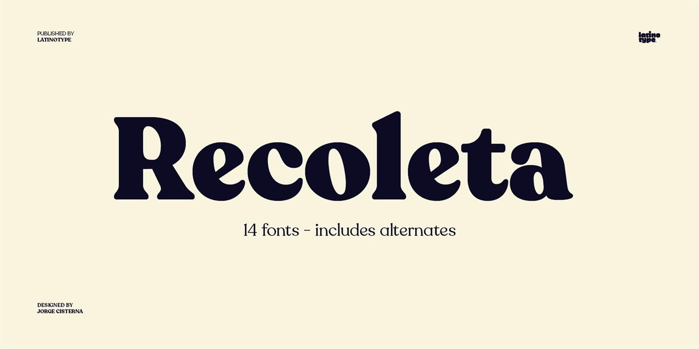 Шрифт Recoleta